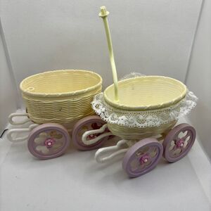 My Little Pony MLP G1 Bundle 2 Buggy Carriage Stroller Original Lace 1985